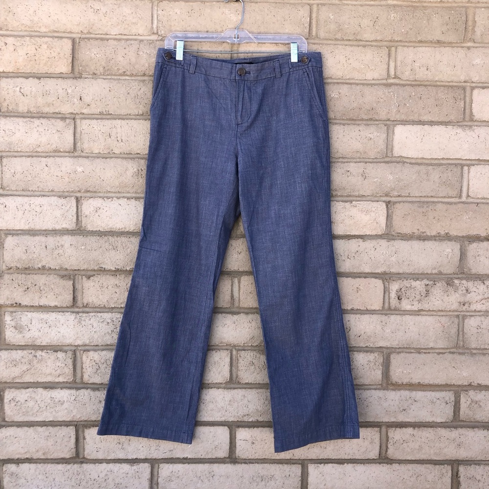 Banana Republic Light Blue Chambray Pants